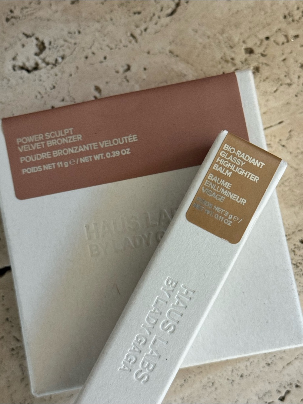 Haus Labs Power Sculpt Bronzer & Glassy Highlighter Balm Duo